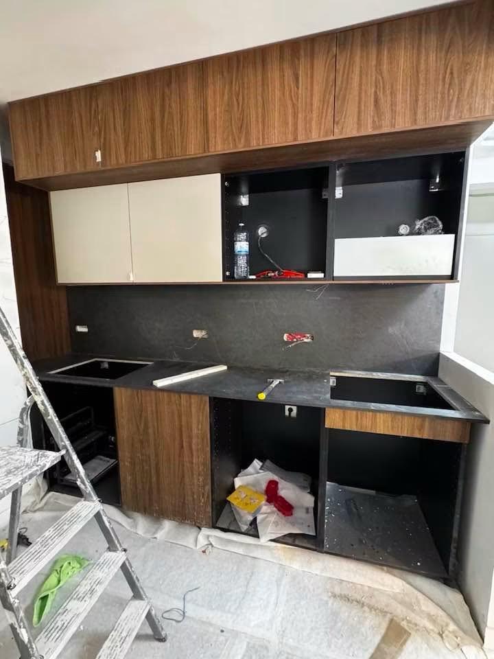 Rénovation et aménagement d’une cuisine à Puteaux.