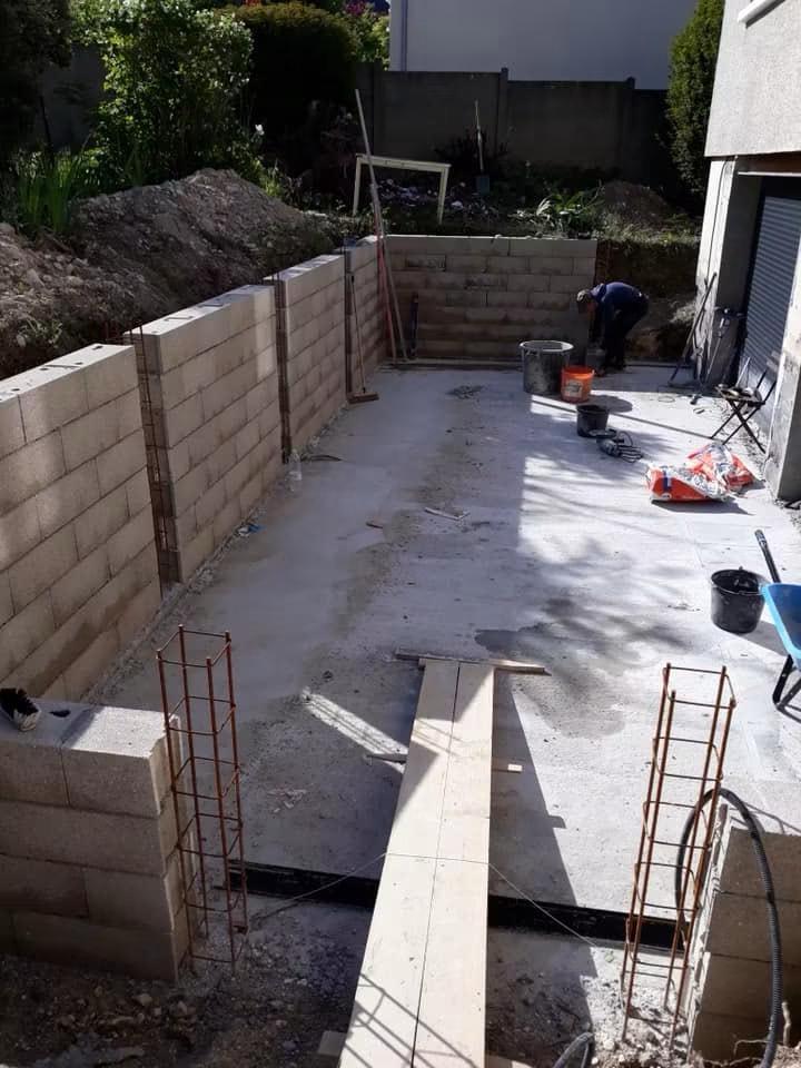 Maçonnerie intérieure – réalisation GLOBAL CONSTRUCTION