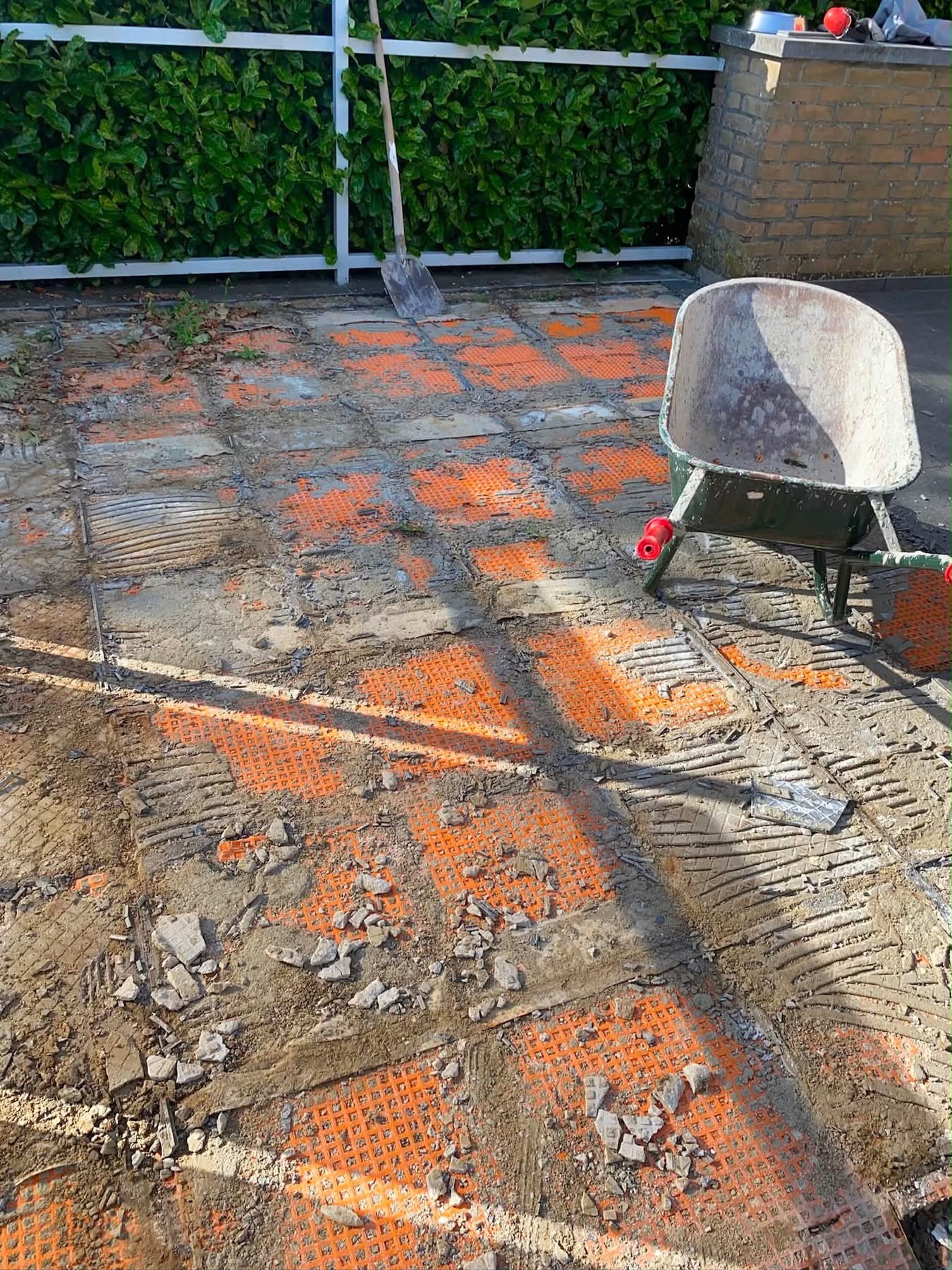 Terrasse, dalle, étanchéité ou préparation extérieure
