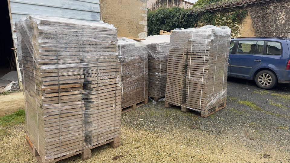 Parquet en pose et fini