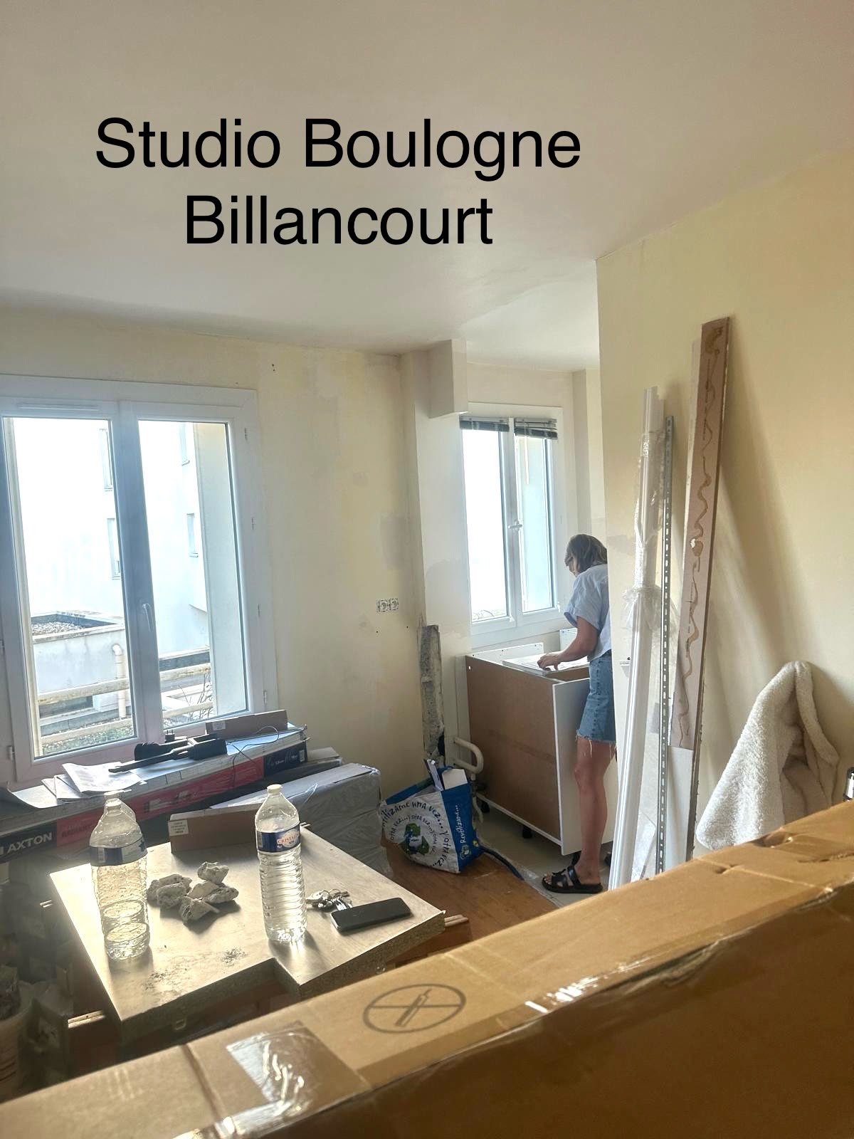 Travaux de peinture dans studios/pièces
