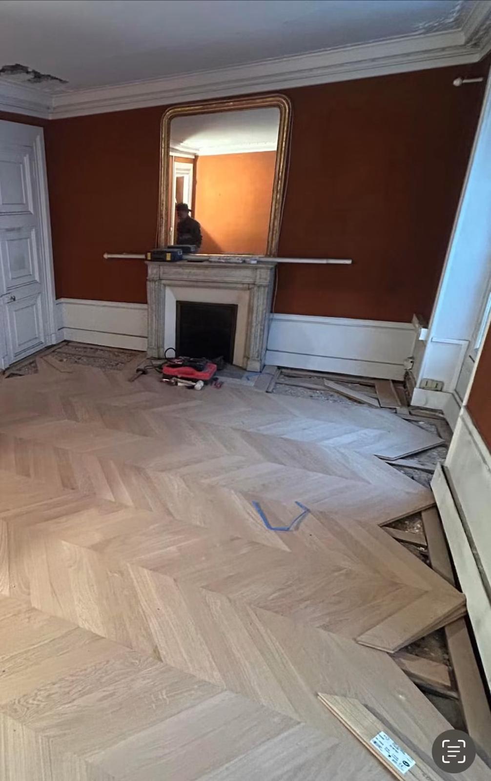 Dressing en bois fabriqué sur mesure