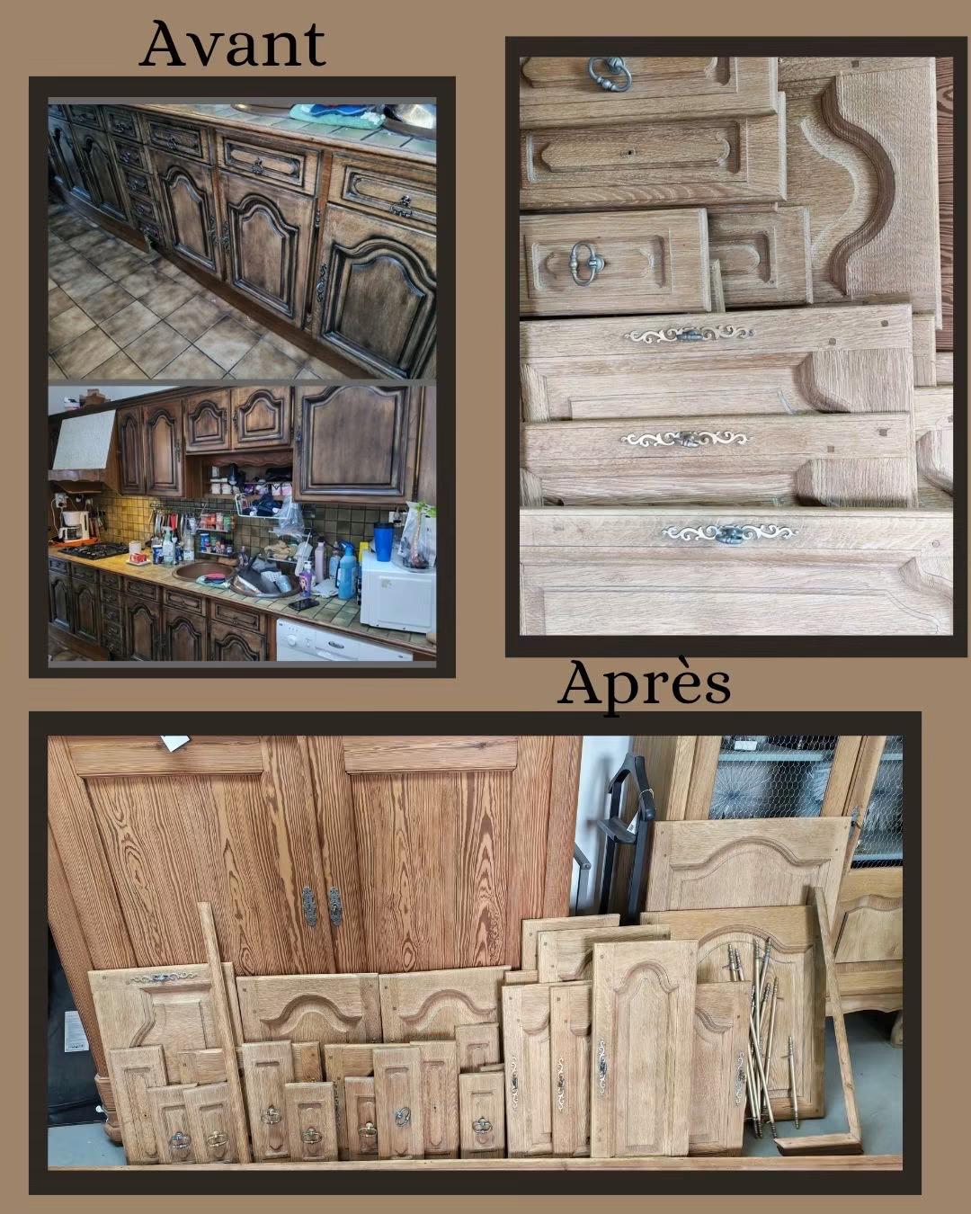 Grand meuble de rangement et bureau intégrés