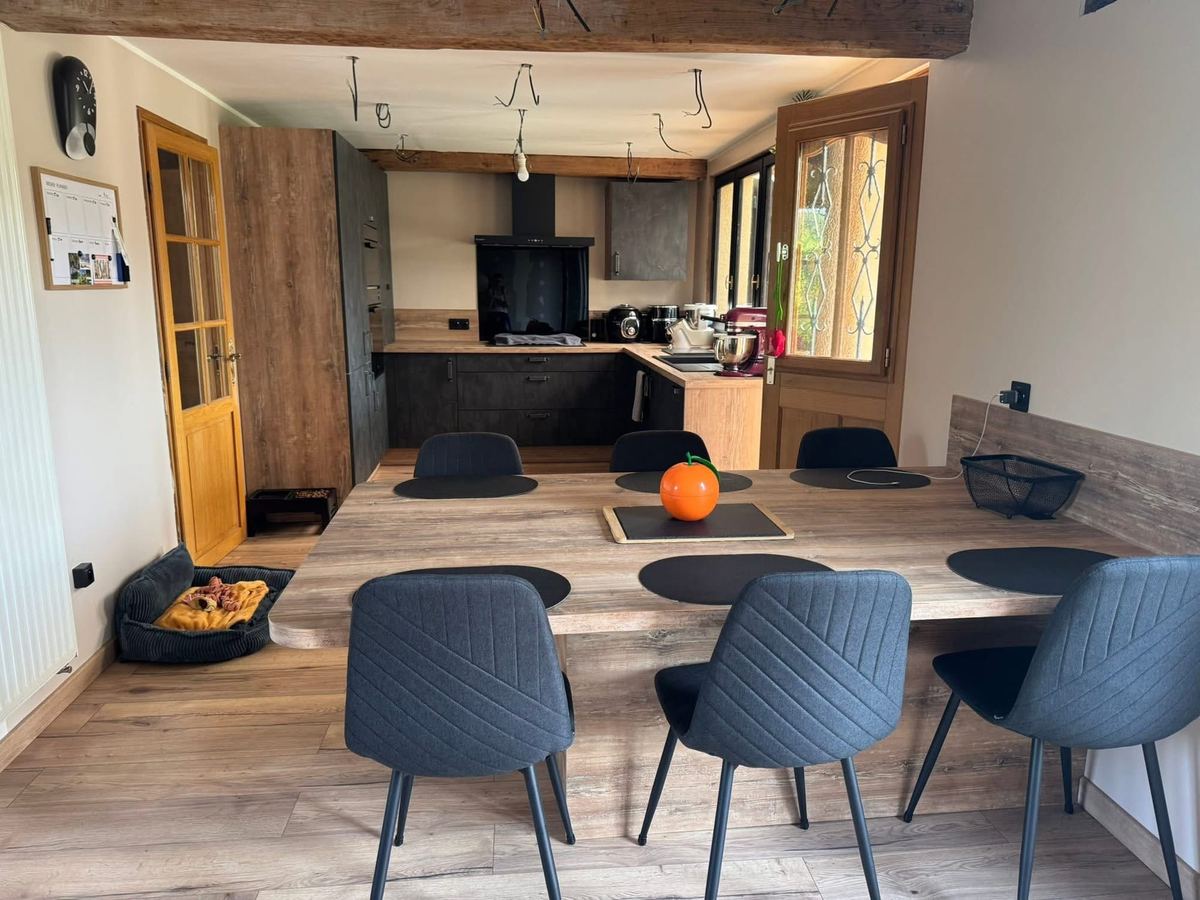 Séjour et coin repas livrés après rénovation complète — Rénovation intérieure (Fin de chantier) | GLOBAL CONSTRUCTION